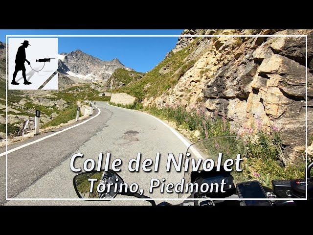 Colle del Nivolet, Road SP50, Torino, Piedmont, Italy - by motorcycle