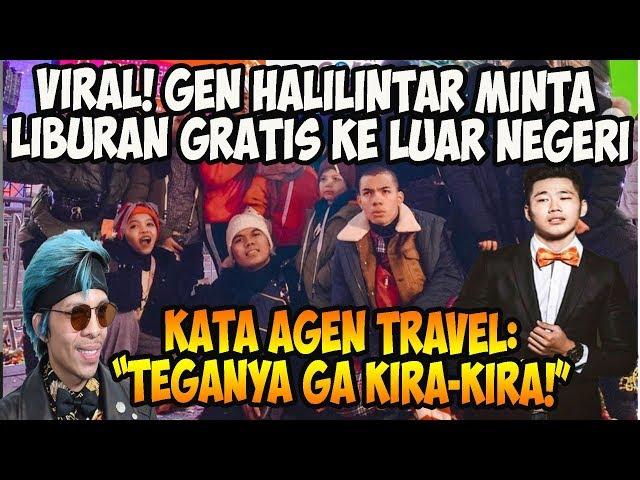 Gen Halilintar Minta Liburan Gratis 20 Orang ke Luar Negeri! Dibayar Pake VLOG! Tanggapan Atta?