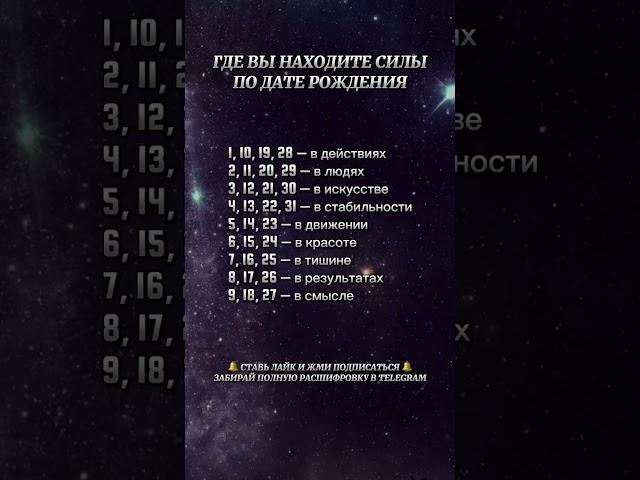 ️Пиши свою дату "дд.мм" и забирай разбор своего кода! #нумерология #эзотерика #карма #магиячисел