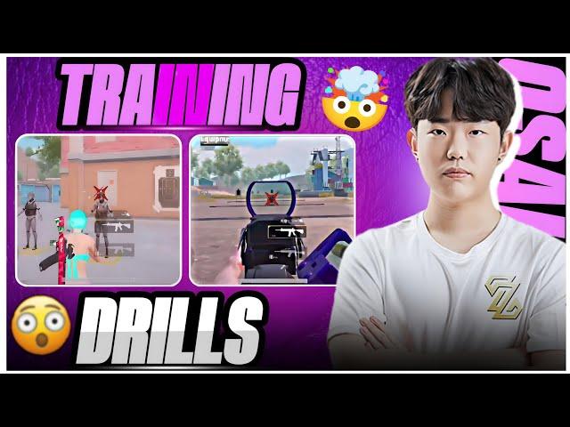 OSAL PUBG NEW TRAINING DRILLS 2024 | NEW TRAINING DRILLS FOR CLOSE/MID RANGE | PUBG MOBILE