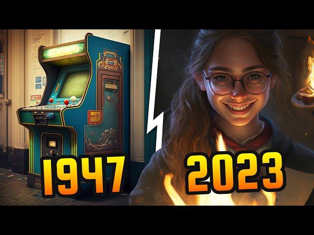 Evolution of Video Game Graphics [1947-2023]