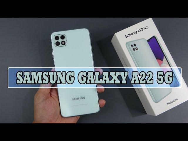 Samsung Galaxy A22 5G unboxing, camera, antutu, gaming