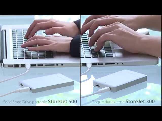 StoreJet Transcend pour Mac: SJM300 & SJM500 - L'équilibre parfait entre capacité & rapidité !