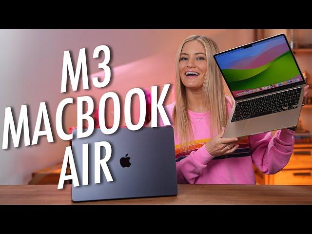 First look at the M3 MacBook Air 