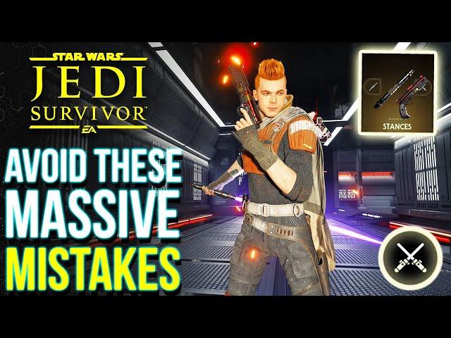 Star Wars Jedi Survivor - 10 Huge Mistakes Holding You Back Right Now | Star Wars Tips & Tricks