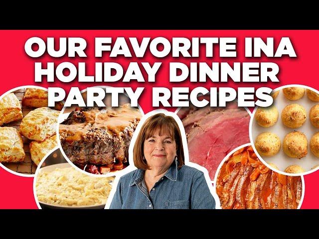 Our Favorite Ina Garten Holiday Dinner Party Recipe Videos | Barefoot Contessa | Food Network