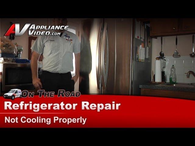 LG Refrigerator Repair - Not Cooling - Relay - Diagnostic's & Troubleshooting