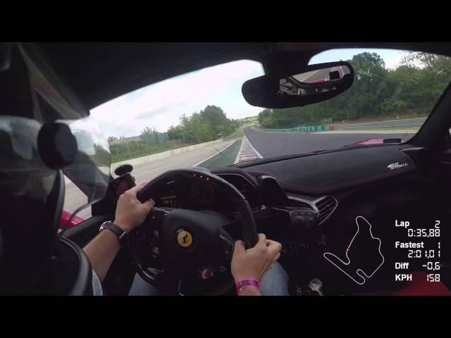 Hungaroring Hot Lap Record | Ferrari 458 Speciale | 2:00.554