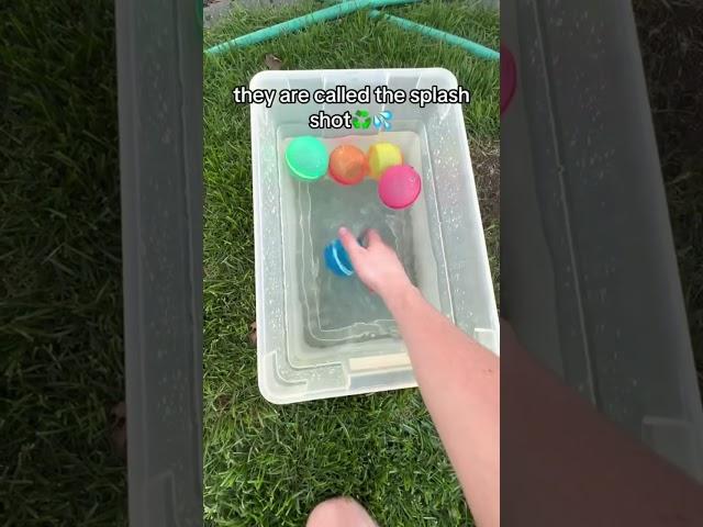 You need these reusable water balloons!