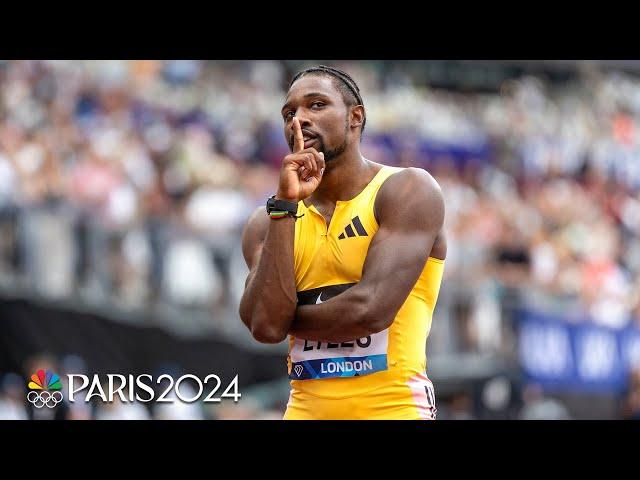 Noah Lyles runs a PERSONAL BEST to win men's 100m at London Diamond League | NBC Sports