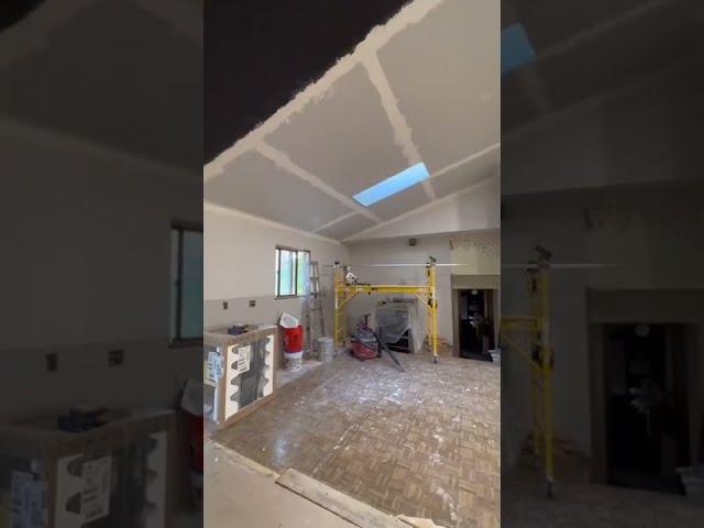 Drywalling Kitchen Walls | Renovating our 1970's Home Part 11 | Sway + Sarah Build