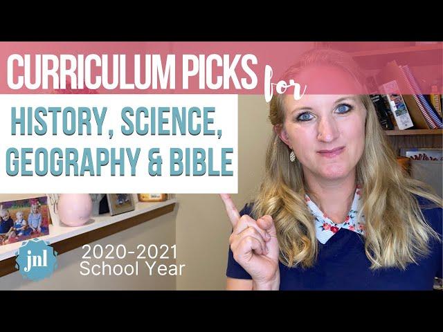 FAMILY HOMESCHOOL CURRICULUM CHOICES (2020-2021) | Apologia, Beautiful Feet Books, Unit Studies