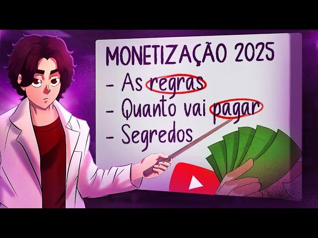 MONETIZAÇÃO DO YOUTUBE EM 2025! (TUDO SOBRE) Requisitos, Quanto Ganha, Como Funciona!