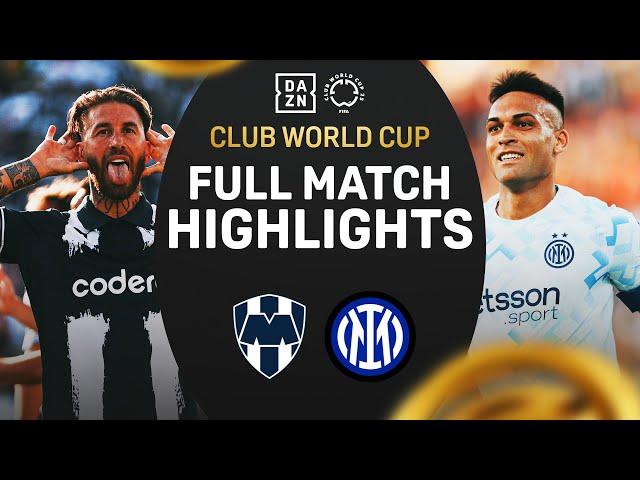 Inter Milan Strike Back Against Monterrey In 1-1 Draw | 2025 FIFA Club World Cup Highlights