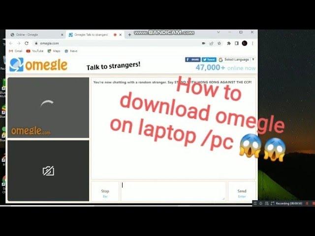 omegle kaise download kare 2022 / omegle tutorial / how to download omegle on laptop #omegle