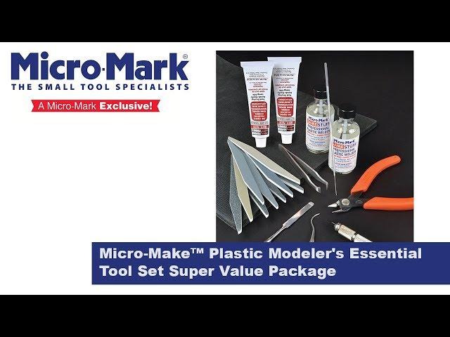 Micro Make™ Plastic Modeler's Essential Tool Set Super Value Package