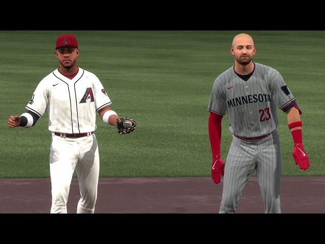 Minnesota Twins vs Arizona Diamondbacks - MLB Today 6/27 Full Game Highlights - MLB The Show 24 Sim