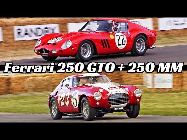 Nick Mason's Jewels: 1962 Ferrari 250 GTO (#3757) + 1953 Ferrari 250 MM (#0352MM) - The Golden Era!