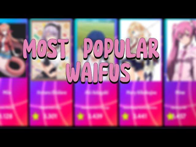 Most Popular Waifus of All Time #anime #top #waifus