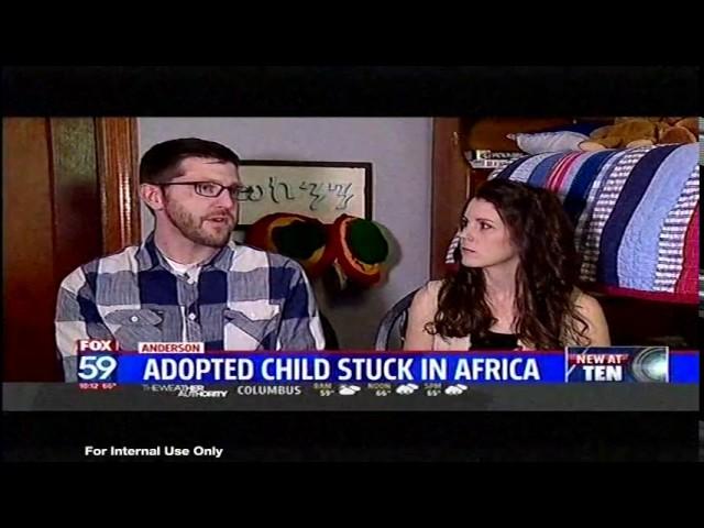 Todd Helps Hoosier Family Trying to Bring Adopted Son Home from Ethiopia