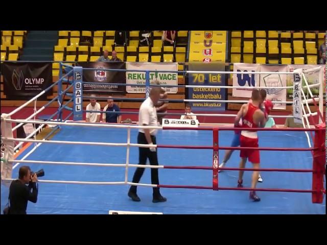 Usti 2017 1/2 - 69 kg: Damian Kiwior vs David Kotrc