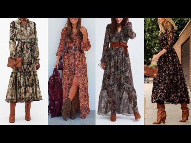 ESTILO VAQUERO CON VESTIDO IDEAS DE OUTFTIS 2023COWBOY STYLE WITH DRESS OUTFITS IDEAS 2023