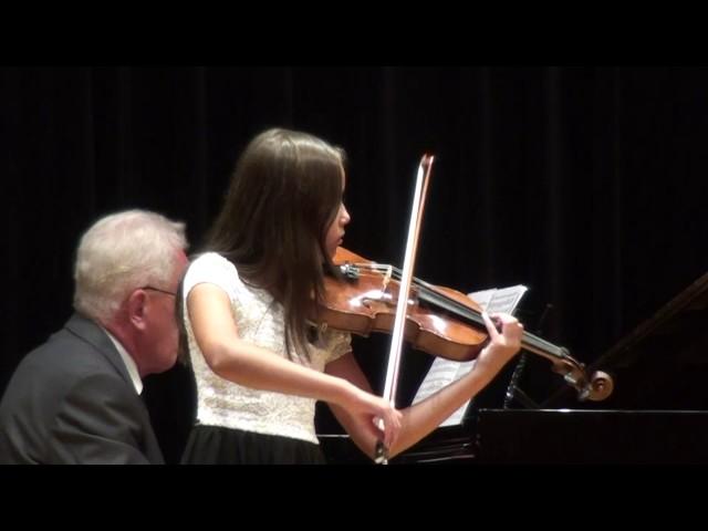 Kutarba, Emily, geb  2006, Violine - J. Haydn Konzert G-Dur Allegro moderato