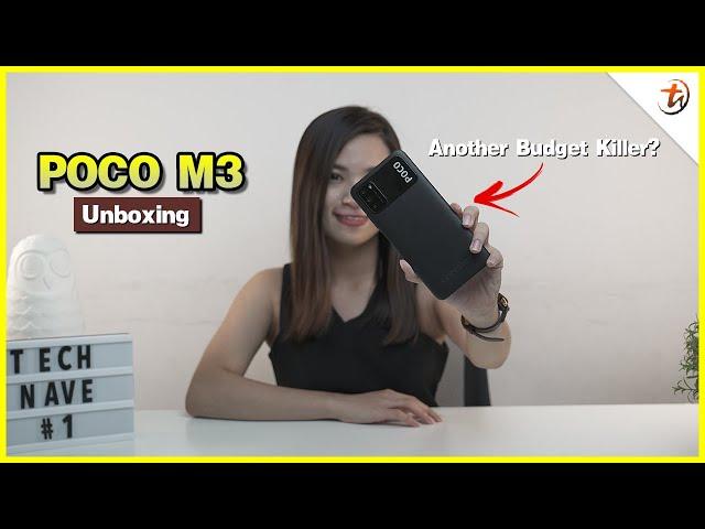 POCO M3 - Another budget killer? | TechNave Unboxing and Hands-On Video