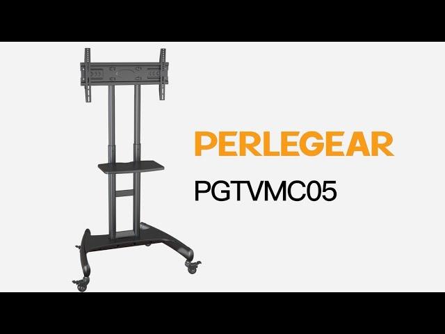 Step-By-Step Installation Guide for Perlegear PGTVMC05 Mobile TV Cart