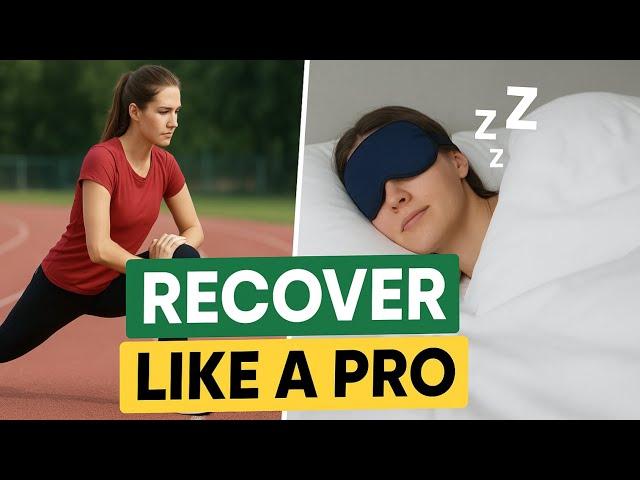 How I Recover From Running (Stretching + Sleep) - Cleveland Marathon Prep Episode 3