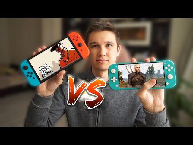 Nintendo switch lite против Nintendo switch ЧТО ВЫБРАТЬ? обзор-сравнение