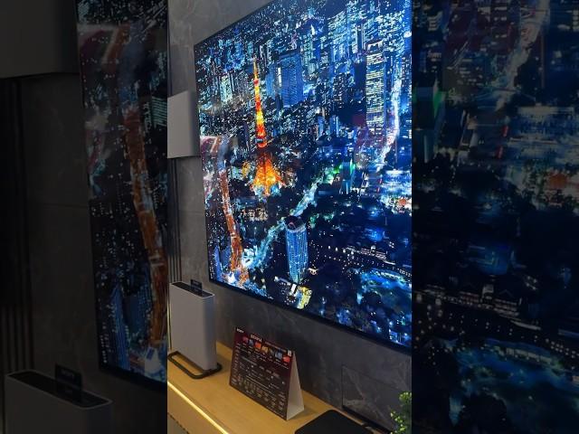 Sony Bravia 8 OLED TV and Sony QUAD home theatre 2024 first look in Dubai #bravia #braviaxr #sonytv