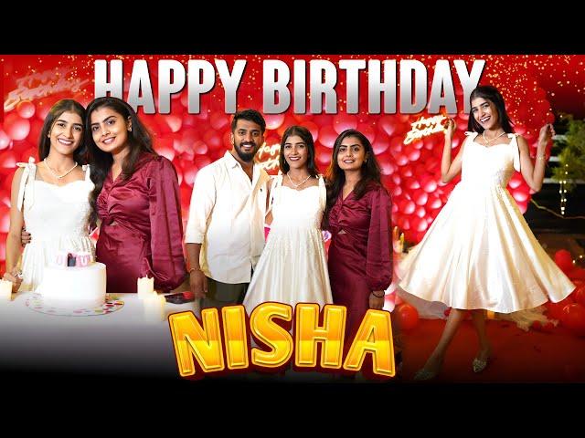 Your ಅತ್ತಿಗೆ loves you so much NISHA | Madhu Gowda #madhugowda #nikhilnisha #happybirthday