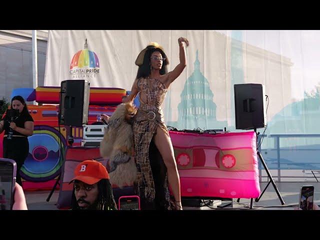 NAOMI SMALLS (RuPaul's Drag Race) Performes LIVE at Capital DC Pride 2024 [Official Video]