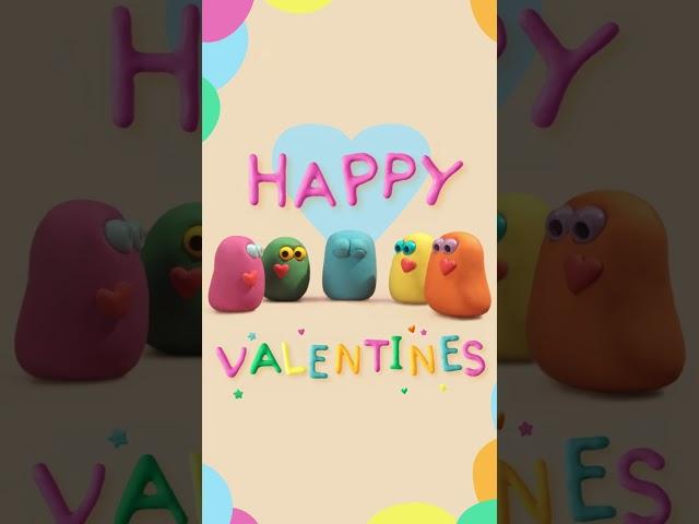 Happy Valentine's Day from The Very Small Creatures  #TheVerySmallCreatures #Morph #Shorts