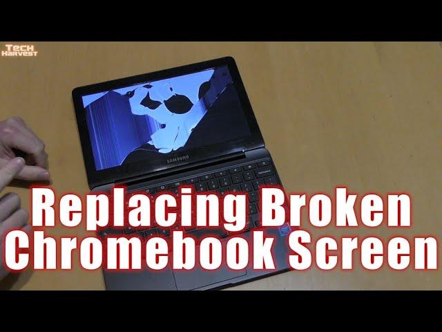 Replacing A Broken Chromebook Screen: Samsung Chromebook 3 XE500C13-K04US