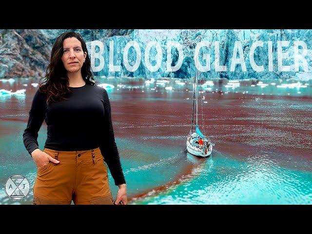 Alaska's BLOOD GLACIER - The Craziest Place We've Ever Sailed! | A&J Sailing Alaska