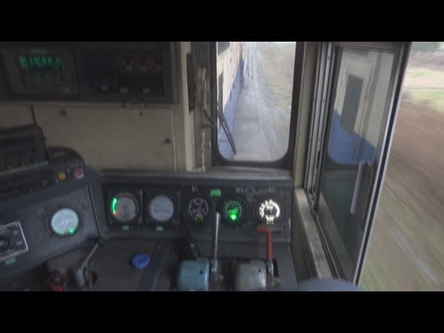 [IRFCA] Notching up the Throttle, Alco WDM3A Cab Ride, full control view of diesel locomotive !!!