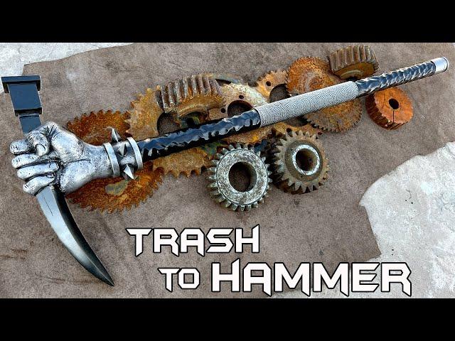 Turning Rusted Gears into a Fisted WAR HAMMER - Random Hands