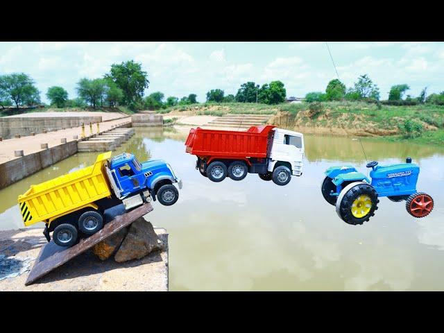 Jump River- Tata Tipper Auto Rickshaw Jcb 3dx Dumper Truck Swaraj Ford HMT Sonalika Tractor | CS Toy