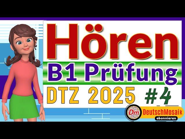 GasT| B1 Hören |  Prüfung DTZ 2025| Lösungen | Teil 1-4