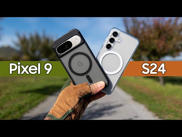 Pixel 9 vs S24 Android 15 Update: Real-Life Battery and Camera Test!