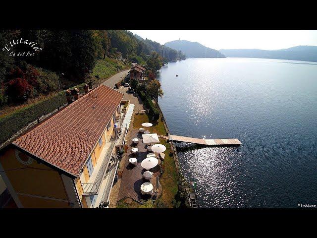 Ristorante Ca Dal Rat - Orta San Giulio (NO)  - Fly view