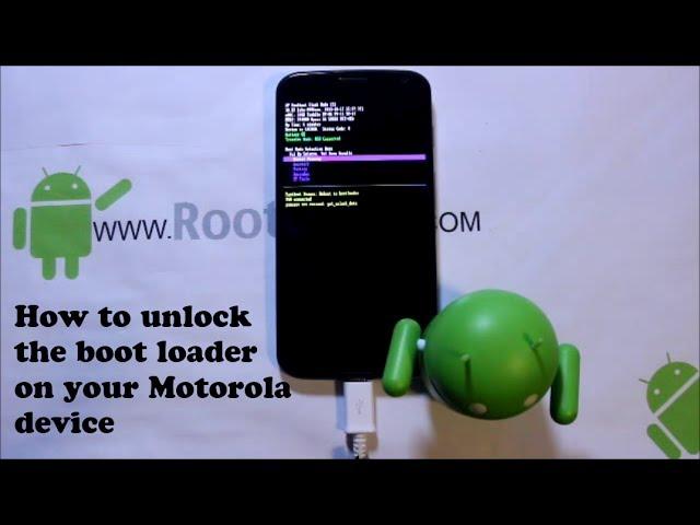 How to unlock the boot loader on your Motorola Device Moto X, G, & E all versions.