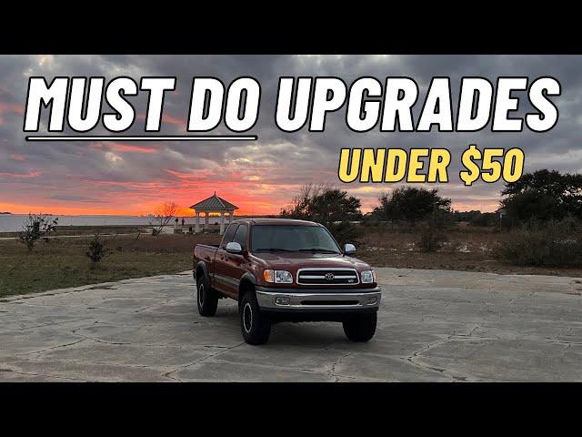 Essential upgrades for your First Gen Tundra (on a budget)