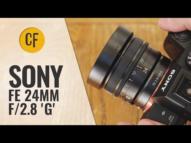 Sony FE 24mm f/2.8 'G' lens review with samples