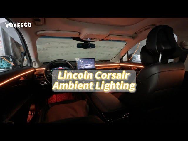 Lincoln Corsair Car Interior Led Ambient Lighting