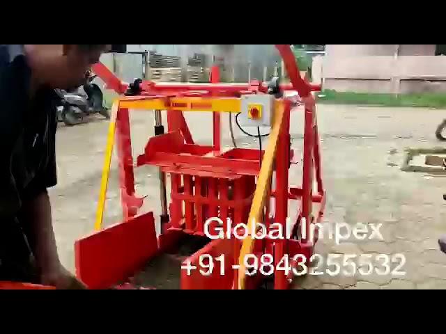 Concrete Block Making Machine - Global 430 Manual