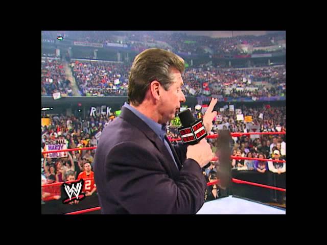 Mr. McMahon reveals the purchase of WCW