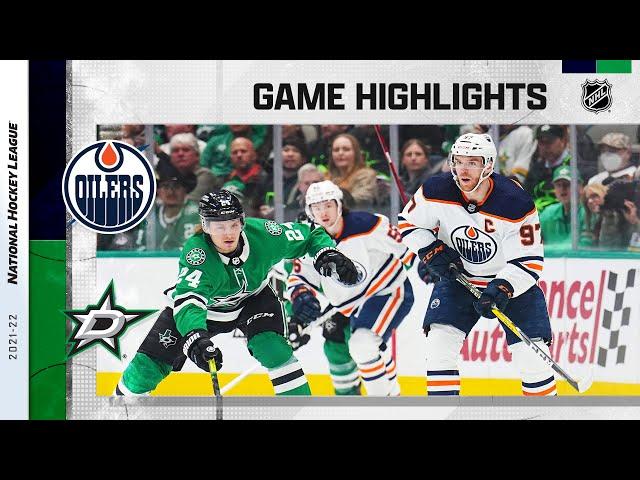 Oilers @ Stars 3/22 | NHL Highlights 2022